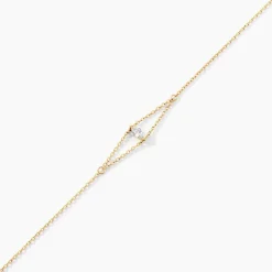 Bracelet Sparkle Or Jaune Oxyde De Zirconium