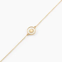 Bracelet Sunlight Or Jaune Nacre