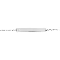 Bracelet Suzeanne Argent Blanc Oxyde De Zirconium