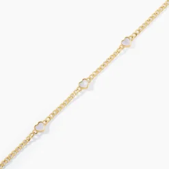 Bracelet Sweetheart Or Jaune Nacre