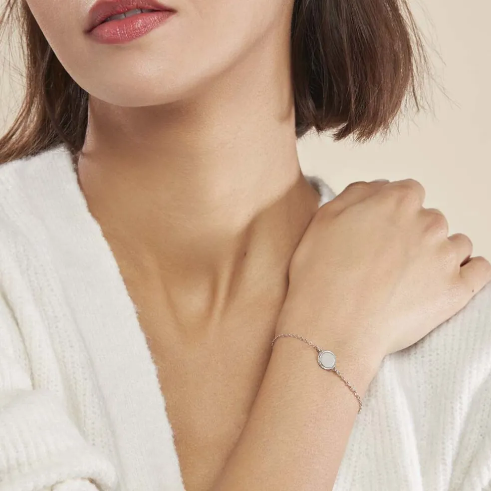 Bracelet Tam Argent Blanc