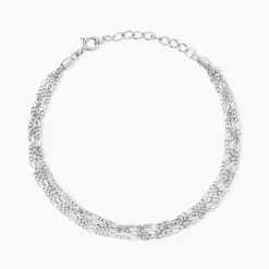 Bracelet Tango Argent Blanc