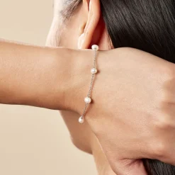 Bracelet Tanis Argent Perle De Culture