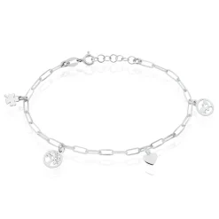 Bracelet Taola Argent Blanc