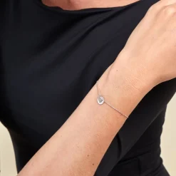 Bracelet Tayra Argent Blanc