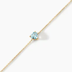 Bracelet Tender Love Or Jaune Topaze