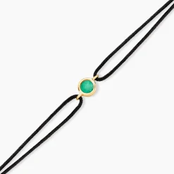 Bracelet Tere Or Jaune Emeraude
