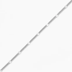 Bracelet Tessie Argent Blanc