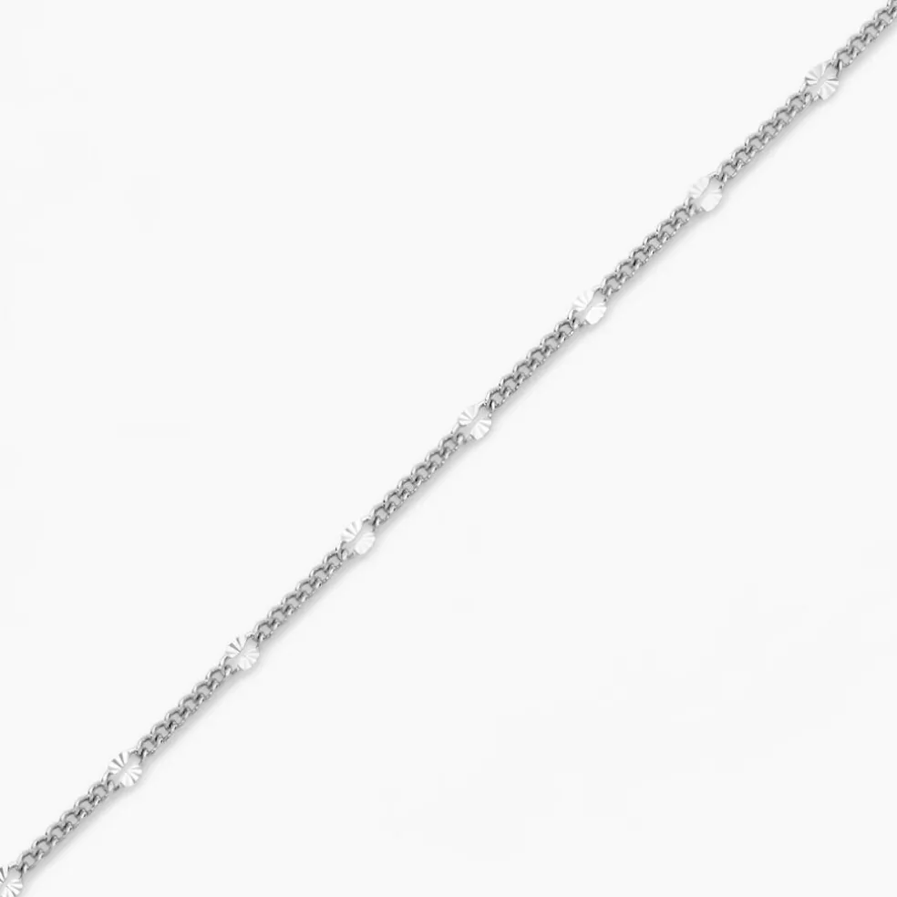 Bracelet Tessie Argent Blanc