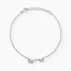 Bracelet Thecla Argent Blanc Oxyde De Zirconium