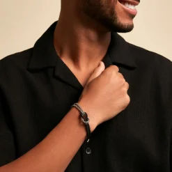 Bracelet Thymeo Acier Blanc