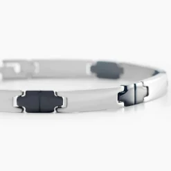 Bracelet Tim Acier Blanc