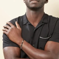 Bracelet Tim Acier Blanc