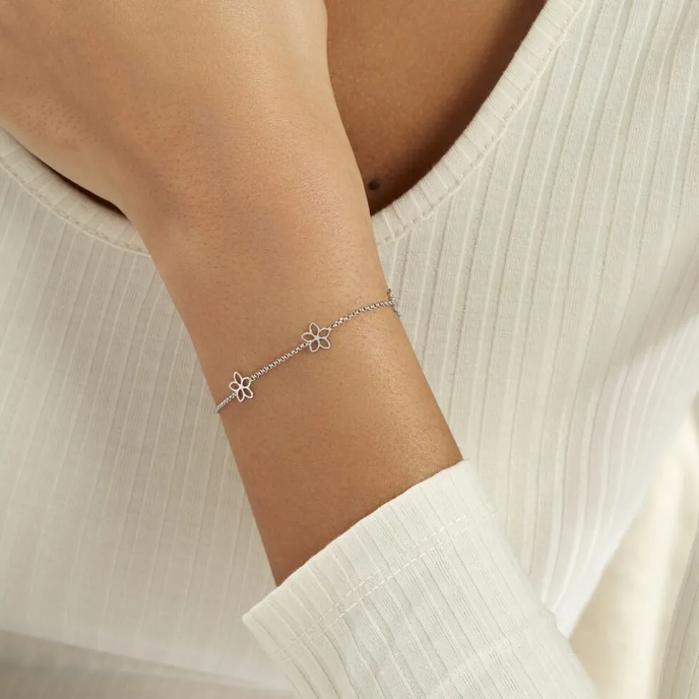 Bracelet Tinou Argent Blanc