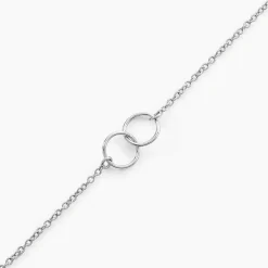 Bracelet Toi Et Moi Argent Blanc