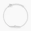 Bracelet Tovia Argent Blanc Oxyde De Zirconium