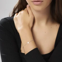 Bracelet Trilia Argent Blanc