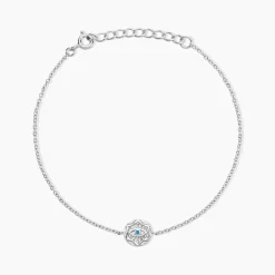 Bracelet Trivia Argent Blanc Oxyde De Zirconium