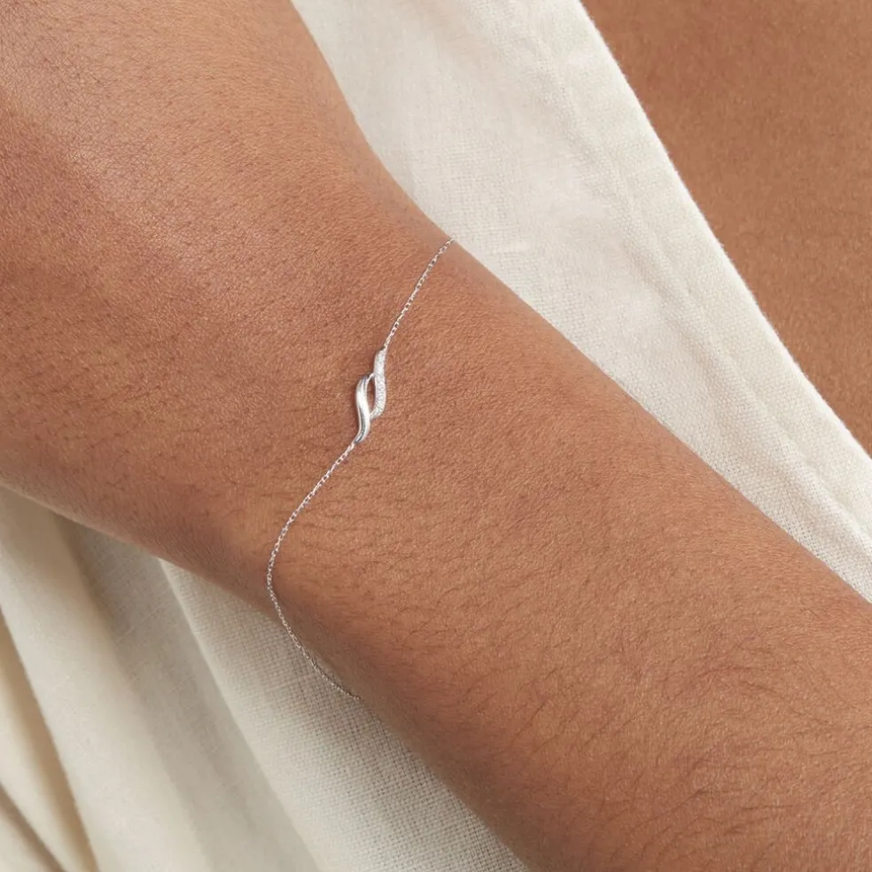 Bracelet Tylane Or Blanc Diamant