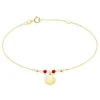 Bracelet Under The Sea Or Jaune Corail