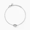 Bracelet Viana Argent Blanc