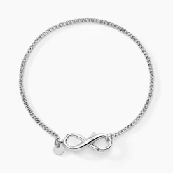 Bracelet Vianette Argent Blanc