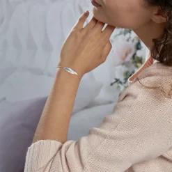 Bracelet Violka Argent Blanc