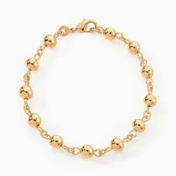 Bracelet Viperine Plaqué Or Jaune