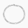 Bracelet Vivian Argent Blanc