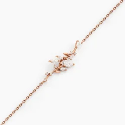 Bracelet Wendy Argent Rose Oxyde De Zirconium