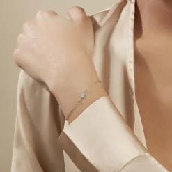 Bracelet Wiem Argent Blanc