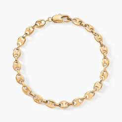 Bracelet William Plaqué Or Jaune