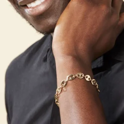 Bracelet William Plaqué Or Jaune