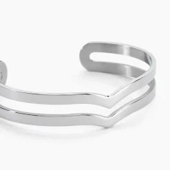 Bracelet Wilna Acier Blanc