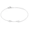 Bracelet Winter Sweetness Argent Blanc Oxyde De Zirconium