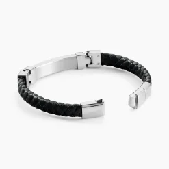 Bracelet Yannick Acier Blanc