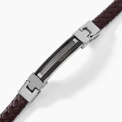 Bracelet Yannick Acier Blanc