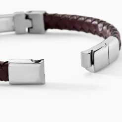 Bracelet Yannick Acier Blanc