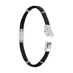 Bracelet Yannik Acier Blanc