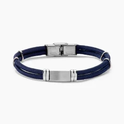 Bracelet Yannik Acier Blanc