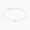 Bracelet Ysalis Argent Blanc