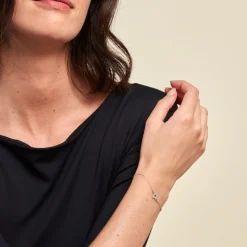 Bracelet Ysalis Argent Blanc