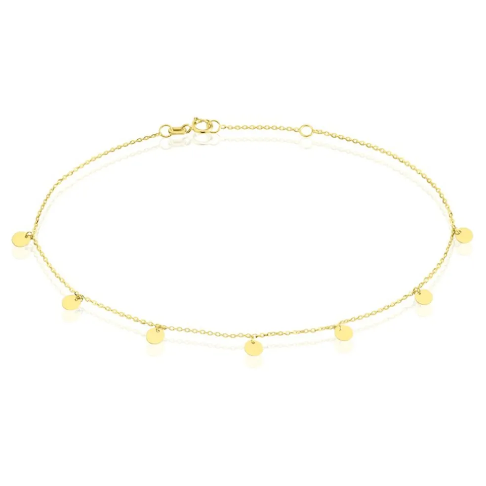 Chaine De Cheville Or Jaune Eleonora
