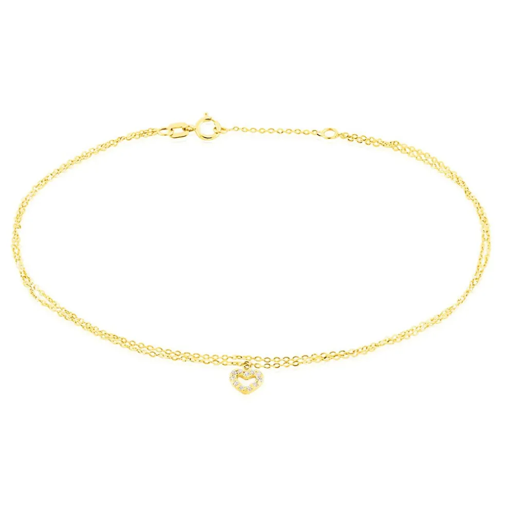 Chaine De Cheville Salome Or Jaune