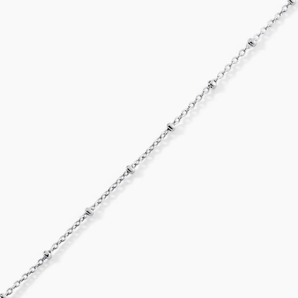 Chaine Kathi Argent Blanc