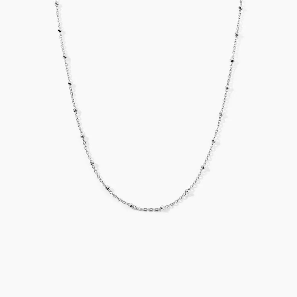 Chaine Kathi Argent Blanc