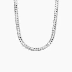 Chaine Marin Acier Blanc