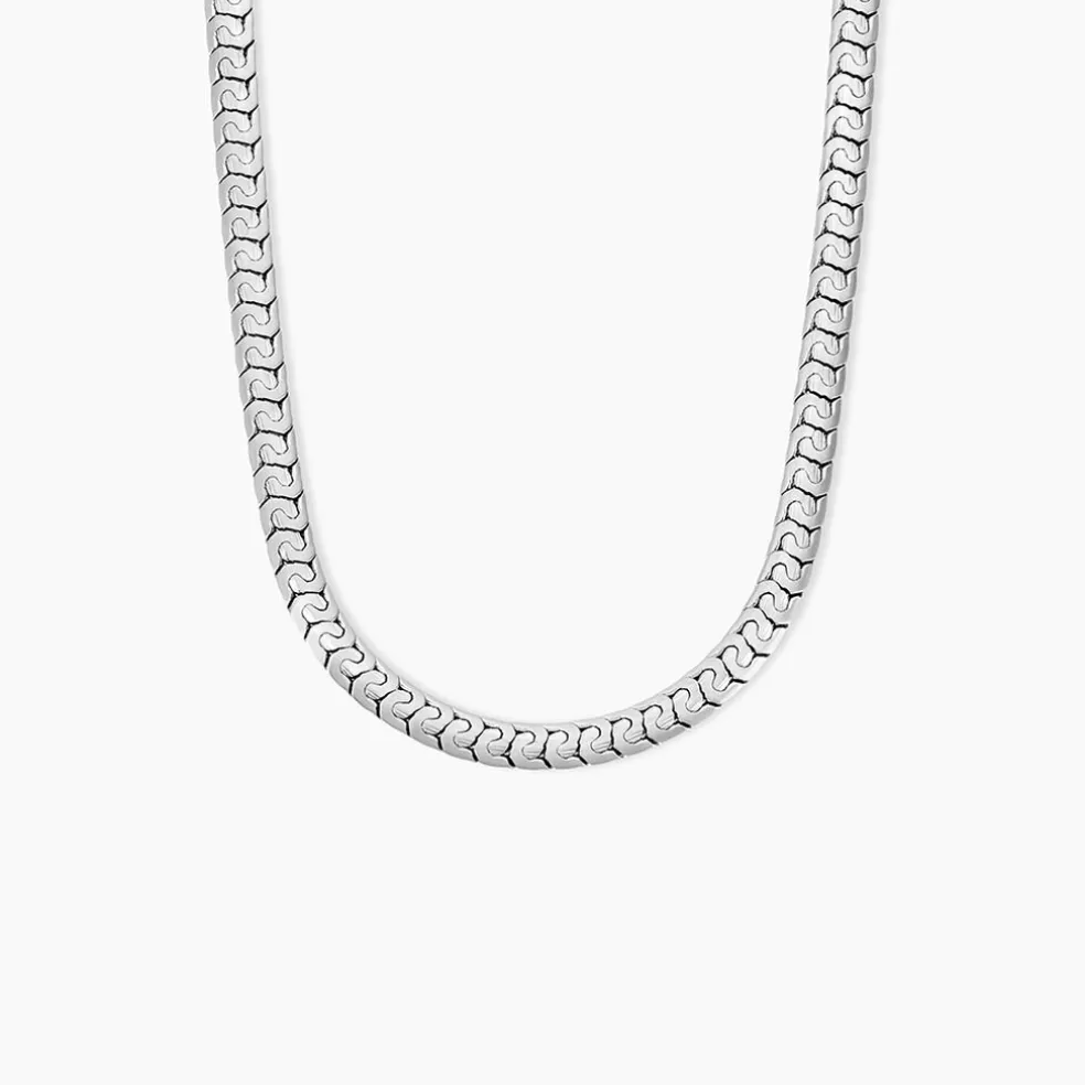 Chaine Marin Acier Blanc