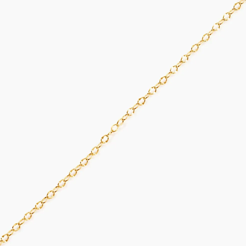 Chaine Or Jaune Pilea