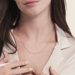 Chaine Or Jaune Pilea